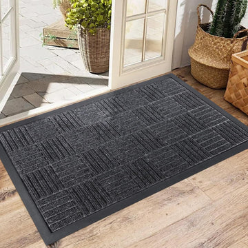 Aimissk Dark Grey US-01 Entrance Doormat Rug