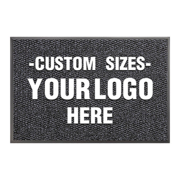 Custom Logo Floor Mats - Aimissk Black Yashow