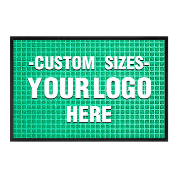 Custom Logo Floor Mats - Aimissk Green Jsmart