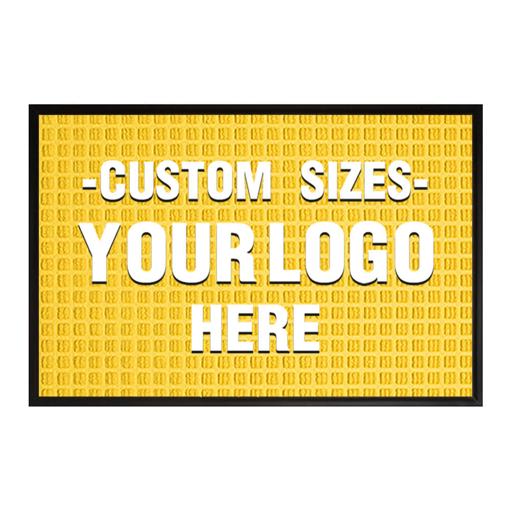 Custom Logo Floor Mats - Aimissk Yellow Jsmart