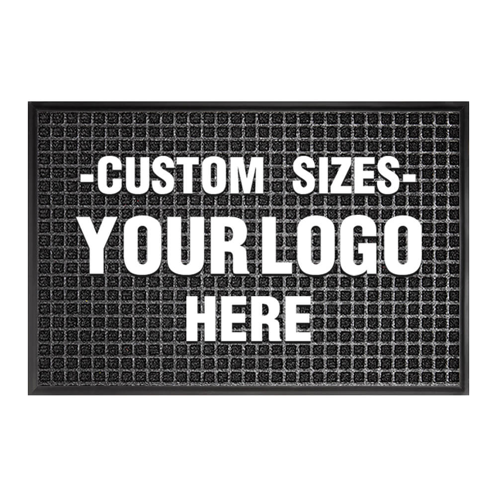 Custom Logo Floor Mats - Aimissk Black Jsmart