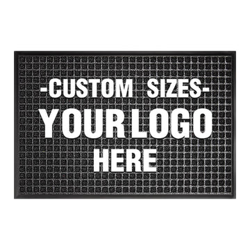 Custom Logo Floor Mats - Aimissk Black Jsmart