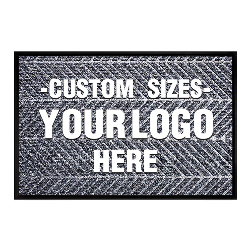 Custom Logo Floor Mats - Aimissk Gray Yall